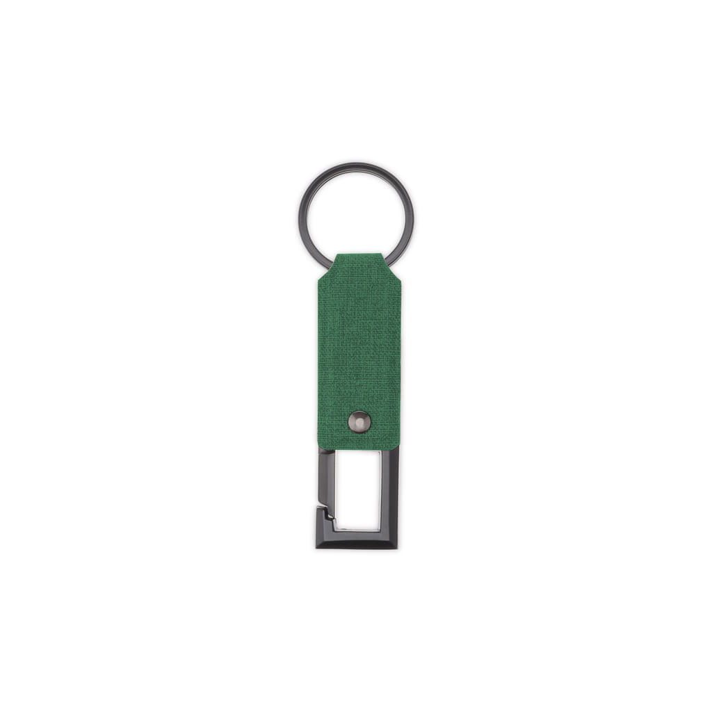 LENZEN - CHANGE ZERO Sustainable Gift Set with Refillable Notebook, Pen & USB Keychain - Green