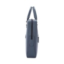 Cross Luxury Leather Briefcase - Navy Blue	