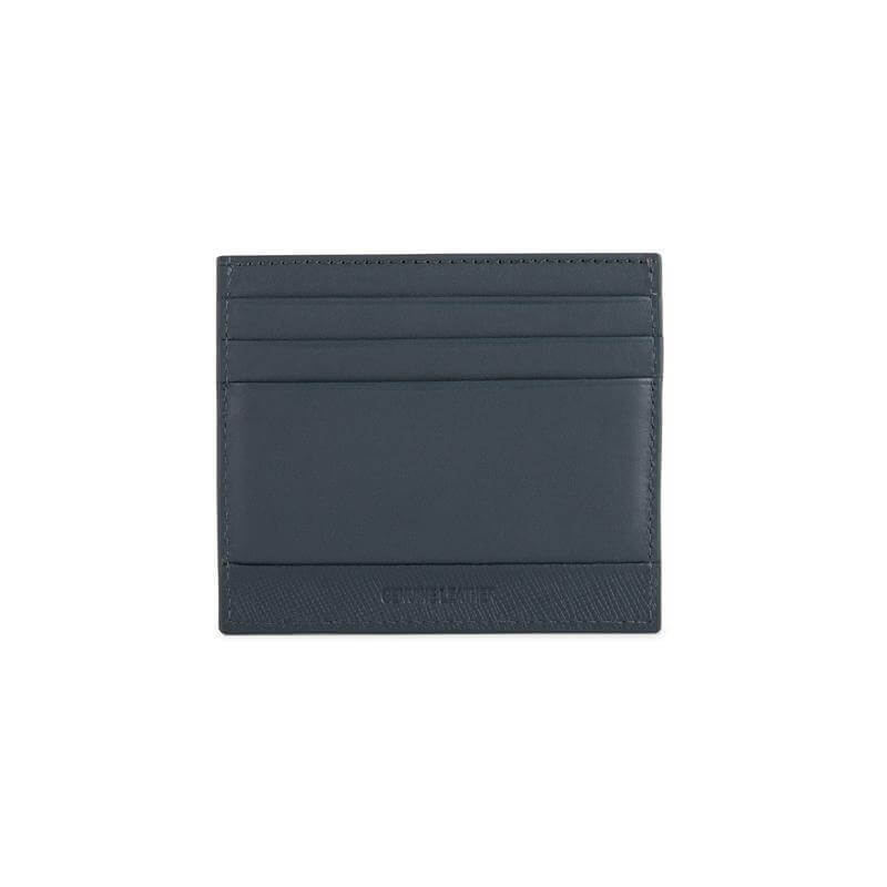  CROSS HARDCOVER A5 NOTEBOOK + PEN + LEATHER CARD HOLDER  - NAVY BLUE