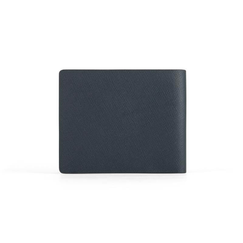 CROSS HARDCOVER A5 NOTEBOOK + PEN + BI-FOLD WALLET WITH 8 CARD SLOTS - NAVY BLUE