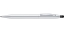 Cross Click™ Chrome Ballpoint Pen with Notebook and Cardholder Gift Set - Mocha