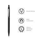 Cross Click™ Classic Black Ballpoint Pen with Blue Ink