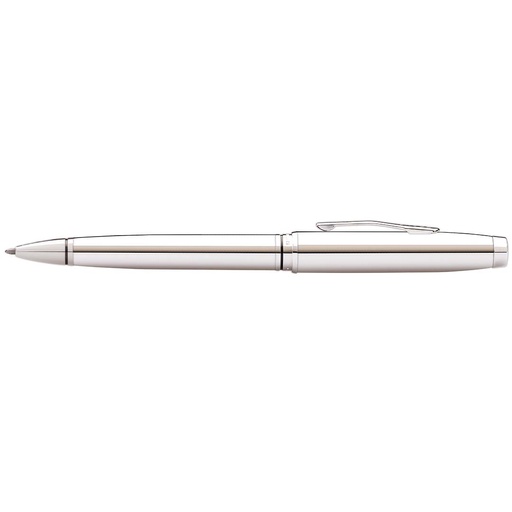 Coventry Polished Chrome Ballpoint Pen with Blue Ink