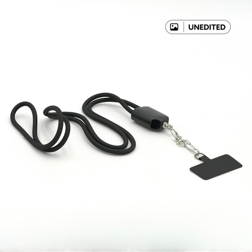 AXON - Giftology USB Type-C Lanyard Cable - Black