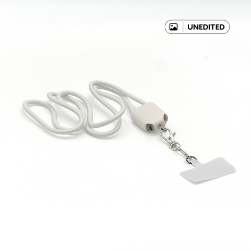 AXON - Giftology USB Type-C Lanyard Cable - White